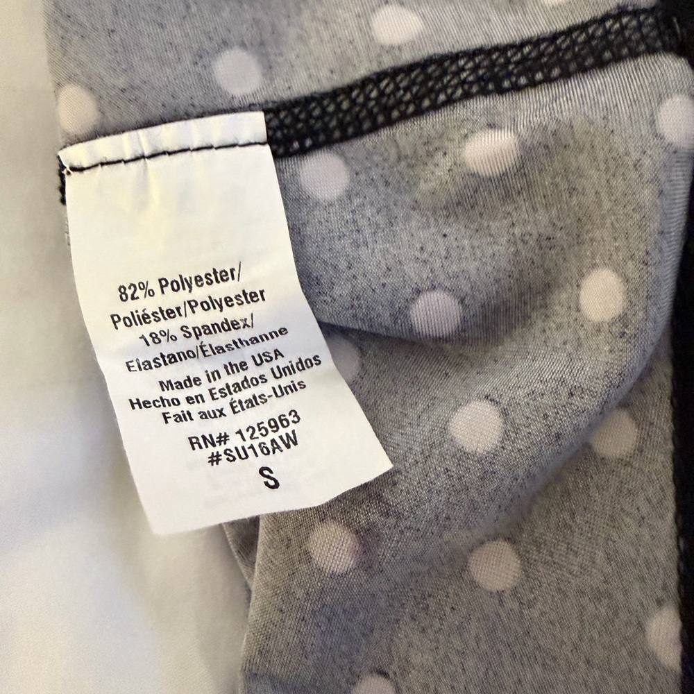Kate Spade x Beyond Yoga Polka Dot Athletic Tank Top with Bow Accent - Picture 7 of 8